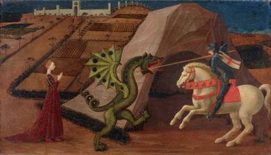 Saint Georges terrassant le dragon
