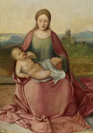 Vierge à l’Enfant (dite Madone Cook)