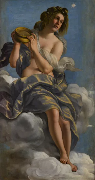 femme nuage allégorie