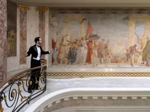 comédien musée escalier fresque tiepolo