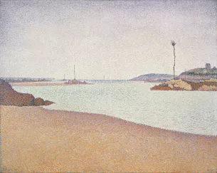 aul Signac (1863 – 1935), Saint-Briac. Les balises. Opus 210, 1890, Huile sur toile 63,8 x 80 cm, Collection particulière © Schaelchli-Schmidt Zurich