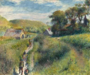 La cueillette des moules - Auguste Renoir