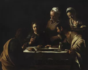 Michelangelo Merisi, dit Caravage, Le Souper à Emmaüs - © Pinacoteca di Brera